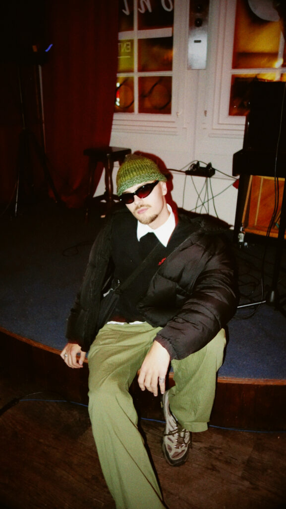 Dutch rapper Simeon at Exp. Share Records at Contra Amsterdam live november 1st 2025